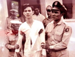 En Vietnam, militares yanquis fusilan al joven obrero Nguyen Van Troi En Vietnam, militares yanquis fusilan al joven obrero Nguyen Van Troi
