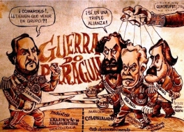 Comienza la guerra de la Triple Infamia y el exterminio del Paraguay Comienza la guerra de la Triple Infamia y el exterminio del Paraguay