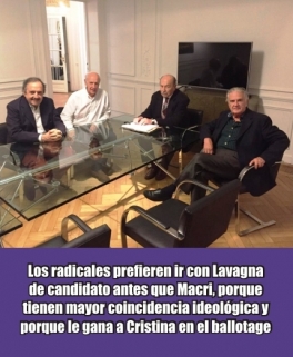 Los radicales quieren que Macri se baje y acordar con el peronismo federal Los radicales quieren que Macri se baje y acordar con el peronismo federal