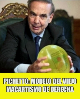 Miguel Ángel Pichetto resucita la siniestra Triple A Miguel Ángel Pichetto resucita la siniestra Triple A