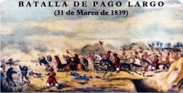 Los federales entrerrianos derrotan a los unitarios correntinos en la batalla de Pago Largo
