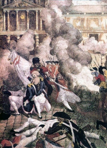 La Revolución francesa termina con la monarquía