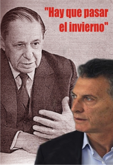 Devaluado, Macri ahora sólo juega a pasar el invierno