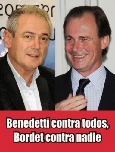 Benedetti contra todos, Bordet contra nadie