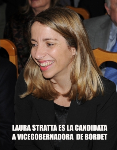 Gustavo Bordet anunció que Laura Stratta será su compañera de fórmula