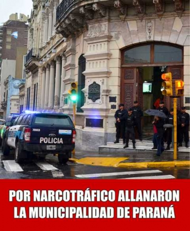 Paraná en riesgo de convertirse en narcoestado