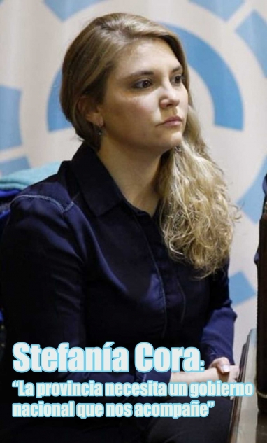Stefanía Cora: La provincia necesita un gobierno nacional que acompañe