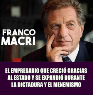 Franco Macri, el empresario que creció gracias al Estado y se expandió durante la dictadura y el menemismo