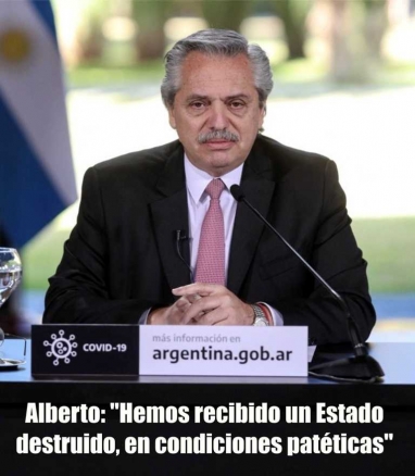 Alberto pidió a los trabajadores