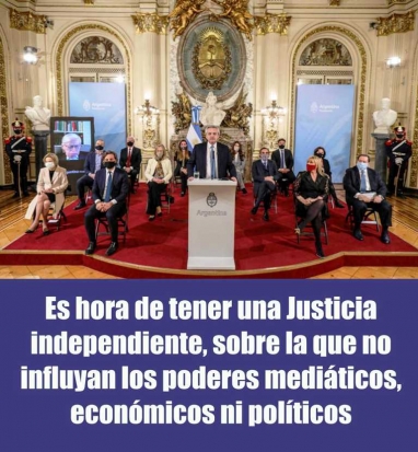 Alberto: “Busco hacer la República que todos declaman pero que algunos humillaron”