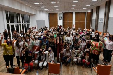 Laura Stratta encabezó un encuentro de mujeres peronistas entrerrianas