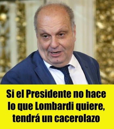 Furiosa amenaza del macrista Lombardi a Alberto Fernández