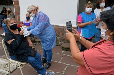 Casi el 40 por ciento de la población objetivo de Entre Ríos ya recibió la primera dosis