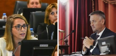 El peronismo acusó al diputado Gustavo Hein de violencia de género y se paralizó la Legislatura