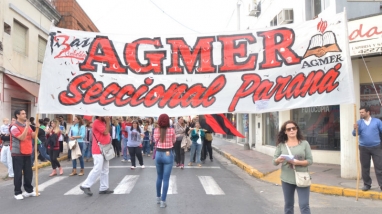 AGMER Paraná se declaró en estado de alerta y movilización