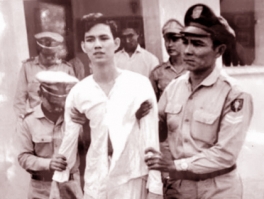 En Vietnam, los imperialistas yanquis ejecutan al joven obrero Nguyen Van Troi