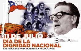 Salvador Allende nacionaliza la gran minería del cobre en Chile