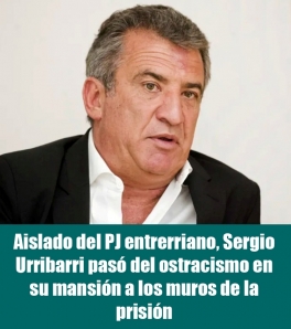 La Cámara de Casación Penal de Entre Ríos ordenó la inmediata detención del ex gobernador Sergio Urribarri para que cumpla una condena a ocho años de prisión por corrupción. El ex mandatario provincial fue detenido poco después en la localidad de Concordia, desde donde será trasladado a Paraná.