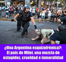 ¿Una Argentina esquizofrénica?: El país de Milei, una mezcla de estupidez, crueldad e inmoralidad ¿Una Argentina esquizofrénica?: El país de Milei, una mezcla de estupidez, crueldad e inmoralidad