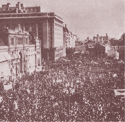 Crónicas de un día histórico para los trabajadores y el pueblo argentino