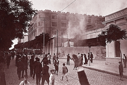 La Semana Trágica y la masacre en el cementerio de la Chacarita