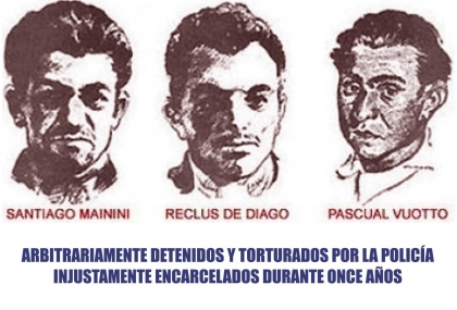 Son liberados los anarquistas injustamente encarcelados once años antes