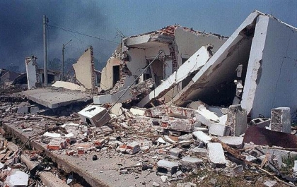 Explosiones en la fábrica de armamentos militares de Río Tercero en 1995