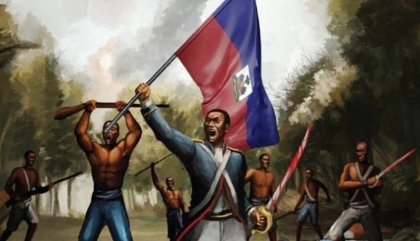 Jean Jacques Dessalines proclama la independencia haitiana