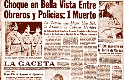 Martirologio de la peronista Hilda Guerrero de Molina, asesinada por la represión dictatorial