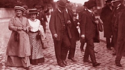 Brutal ejecución de Rosa Luxemburgo, figura clave en la historia del siglo XX