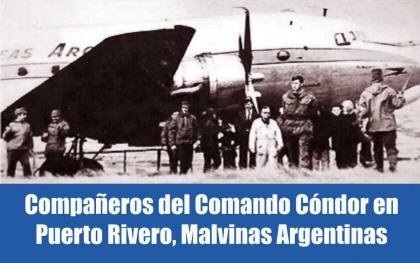 Cóndores Peronistas en nuestras islas Malvinas