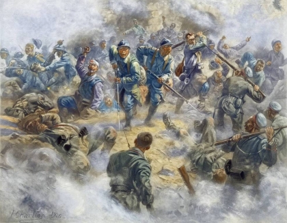 En Francia, en el marco de la Primera Guerra Mundial, comienza la prolongada Batalla de Verdún