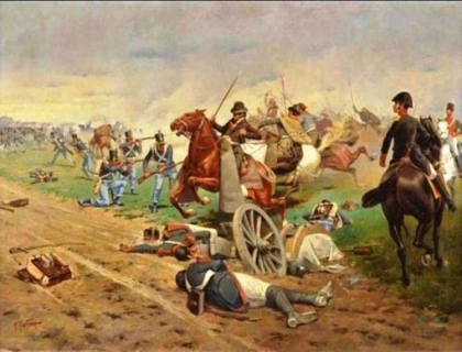Los patriotas revolucionarios, al mando de Belgrano, derrotan a los colonialistas españoles en la Batalla de Salta