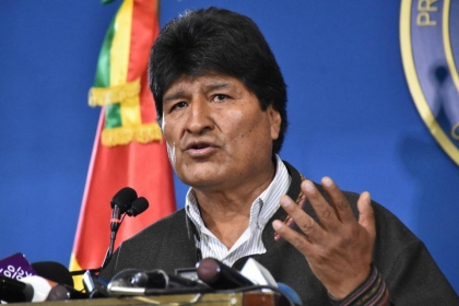 Golpe de Estado derechista en Bolivia contra Evo Morales