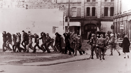 La matanza del Domingo Sangriento de Irlanda en 1972