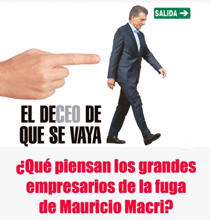 ¿Qué piensan los grandes empresarios de la fuga de Mauricio Macri?