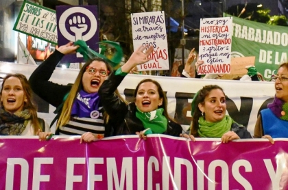 La consigna acordada es: Ni Una Menos. Unidas contra la derecha