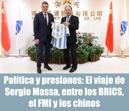 Política y presiones: El viaje de Sergio Massa, entre los BRICS, el FMI y los chinos