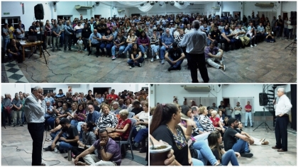 El intendente electo, José Lauritto, organiza la campaña para Massa en Concepción del Uruguay
