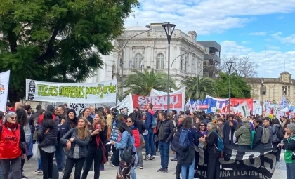 Paro General: sindicatos y organizaciones sociales se movilizaron en Paraná