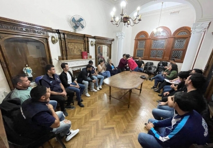 Reunión del Consejo Departamental Paraná del PJ con la Juventud Sindical Peronista