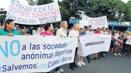 Rechazo a las Sociedades Anónimas Deportivas (SAD) desde Entre Ríos