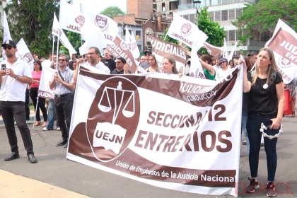 Reclamo salarial: Trabajadores judiciales de la Nación anunciaron un paro para este viernes