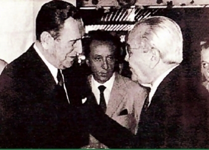 Juan Perón convoca a la Unidad Nacional en el restaurante Nino