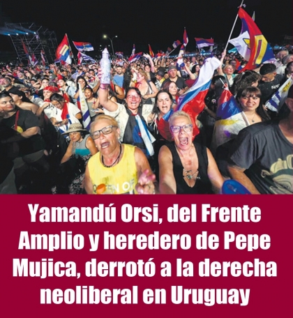 Yamandú Orsi, del Frente Amplio y heredero de Pepe Mujica, derrotó a la derecha neoliberal en Uruguay