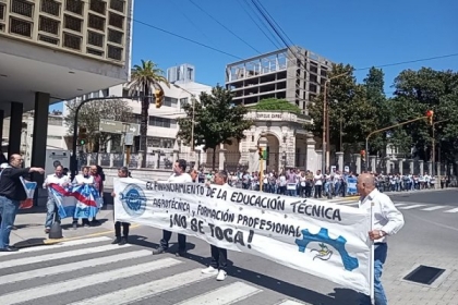 Andrés Besel: Defendemos la educación técnico-profesional y los legítimos derechos de los docentes