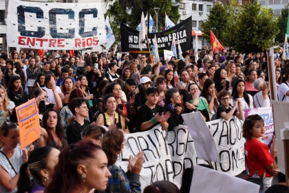 Al odio fascista, furia feminista, el lema de un nuevo 8M en Paraná