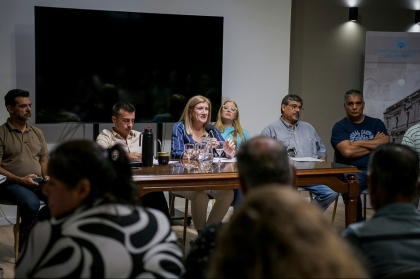 Rosario Romero se reunió con vecinales de la zona sureste