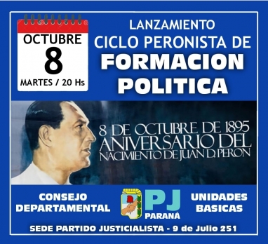 Jorge Vázquez Arrieta: Hay que recuperar los valores en el peronismo