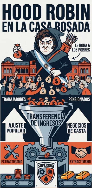 El SuperRIGI: Sacarle a los de abajo para financiar a los de arriba